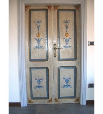 Porta decorata 1